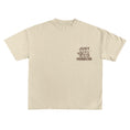 Load image into Gallery viewer, Nude and brown Just Mind Your Business oversized Thought Tee

